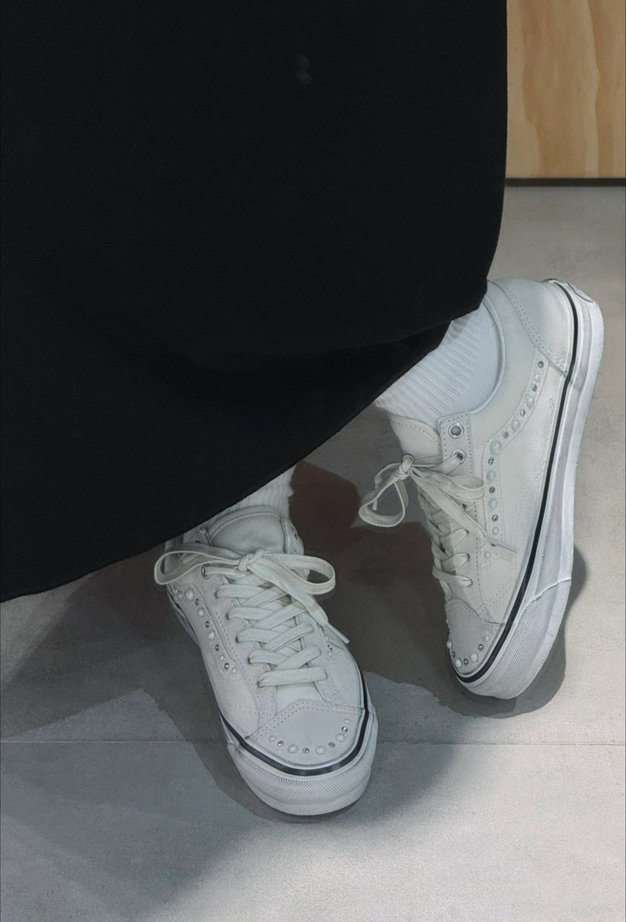 반스 LX 올드스쿨 36 펄라이즈드 마쉬멜로우 VN000E8VCCZ photo review