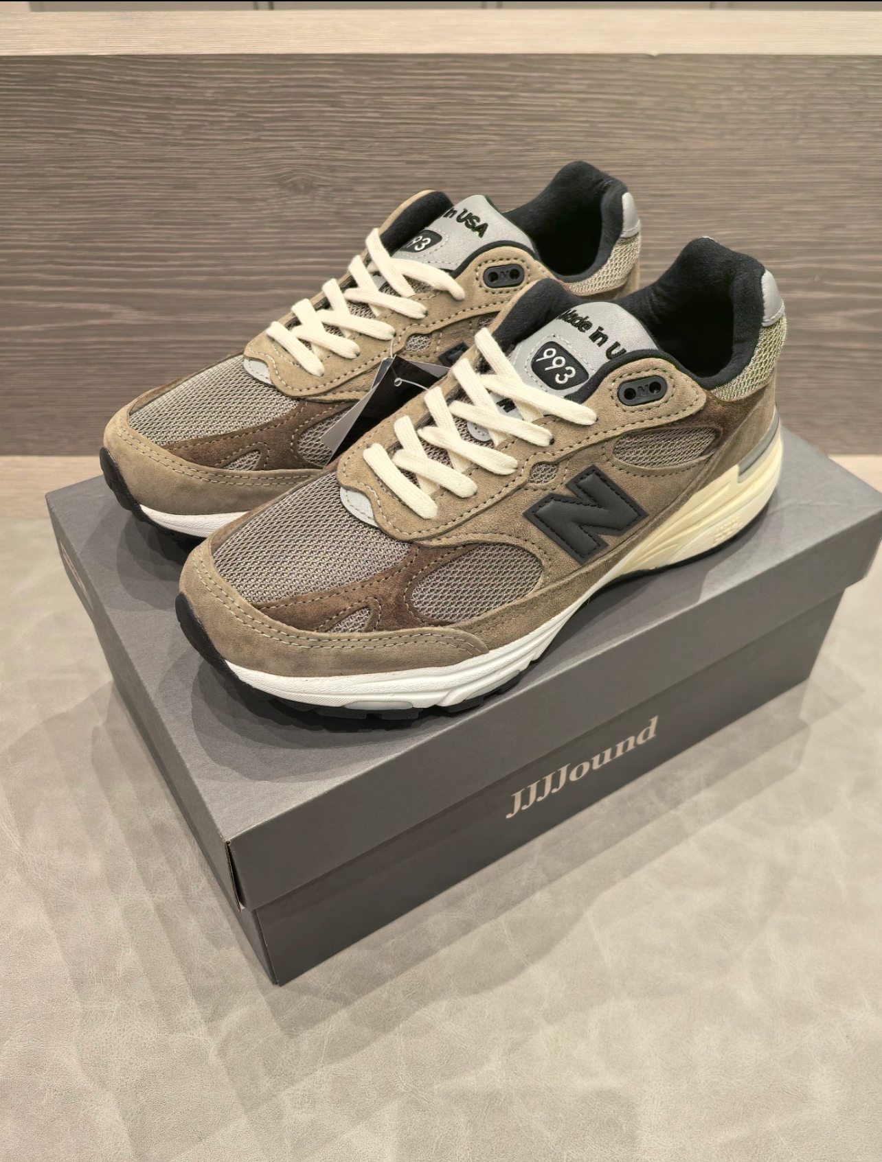 뉴발란스 x JJJ자운드 993 메이드 인 USA 머쉬룸 화이트 U993JJ photo review
