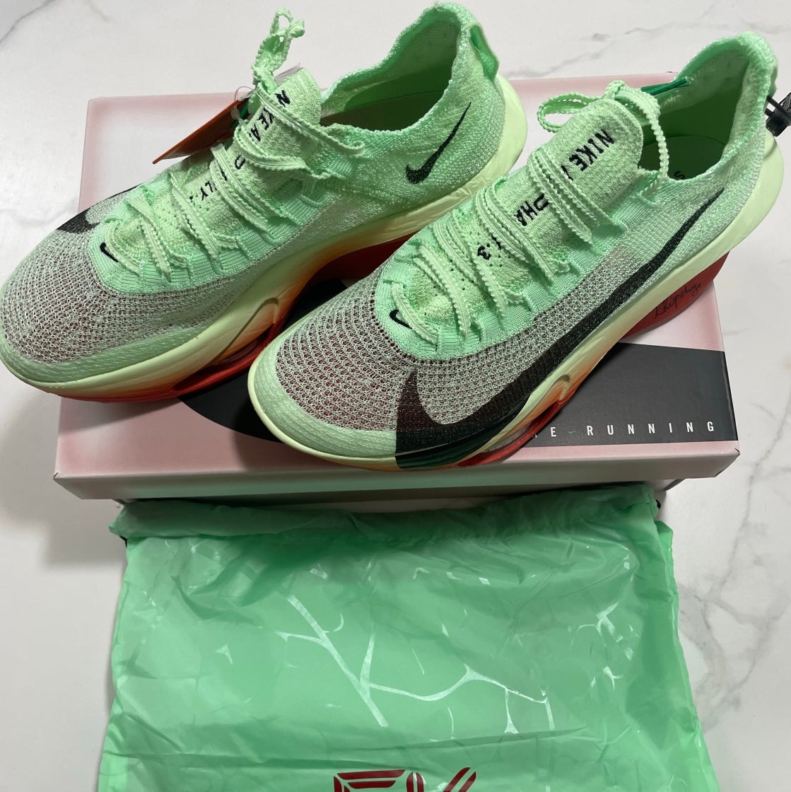 【Kipchoge/독점 배색】나이키 에어 줌 알파플라이 넥스트% 3 엘리우드 킵초게 HJ7041-300 photo review