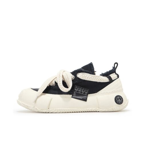 엑스베슬 G.O.P. 2.0 MARSHMALLOW Lows 히든 스타일 편한 활용도 높은 캐주얼 로우탑 캔버스화 블랙